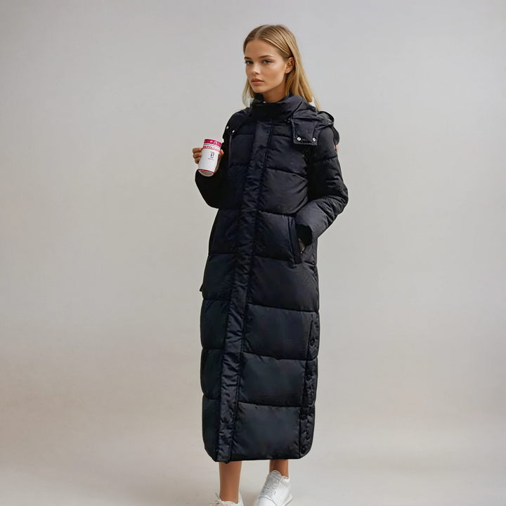 Women's Elegant Long Puffer Coat