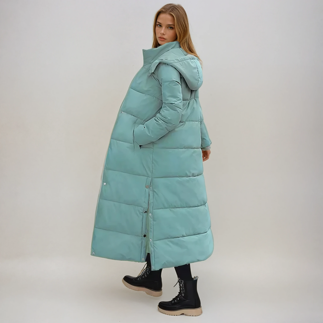 Women's Elegant Long Puffer Coat